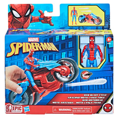 Spider-Man figura posando con articulación y poses dinámicas