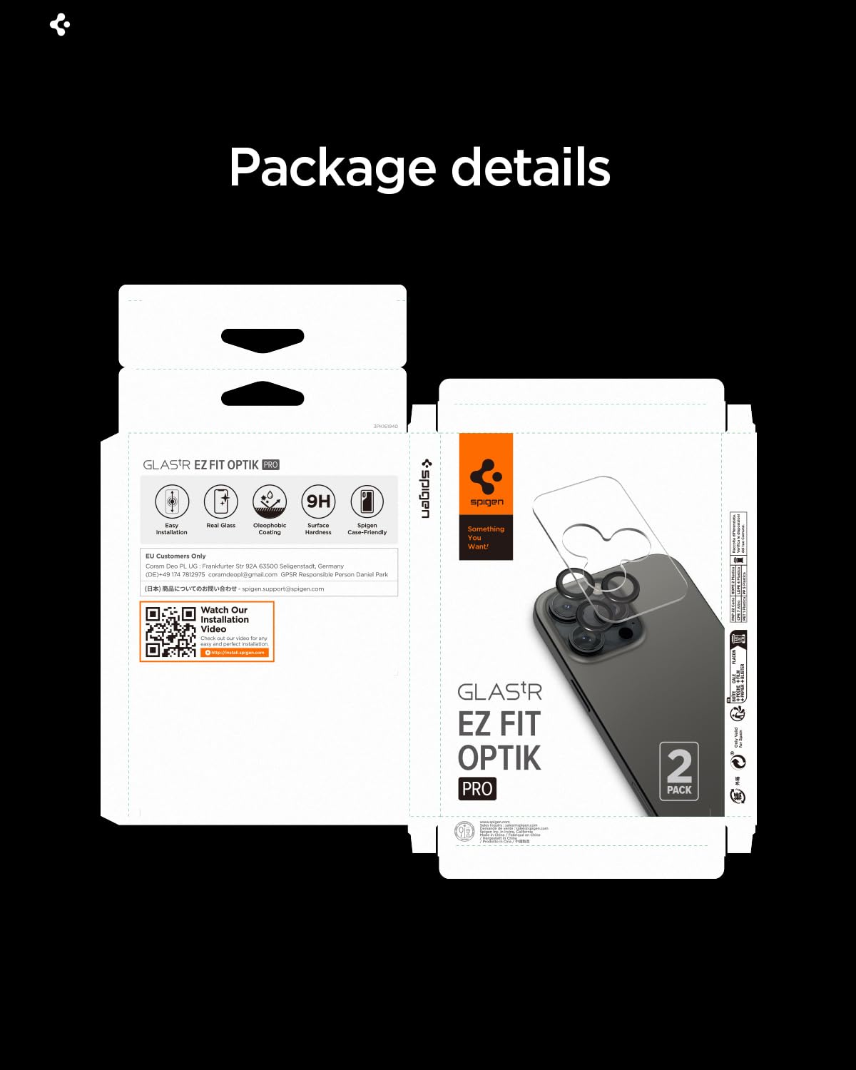 Spigen acabado a juego con color del iPhone que complementa el módulo de cámara