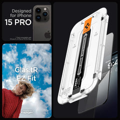 Spigen demostración instalación EZ FIT alineación y colocación sin errores
