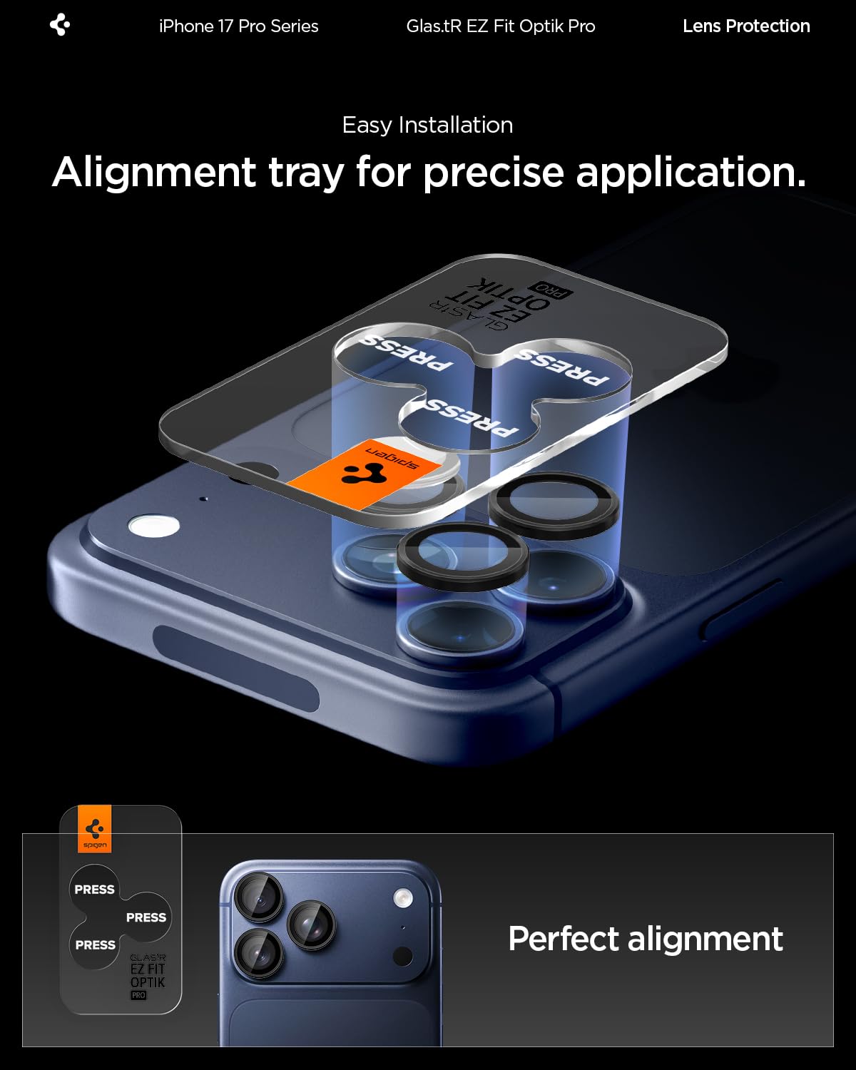 Spigen herramienta de extracción incluida para retirar anillos sin dañar el iPhone