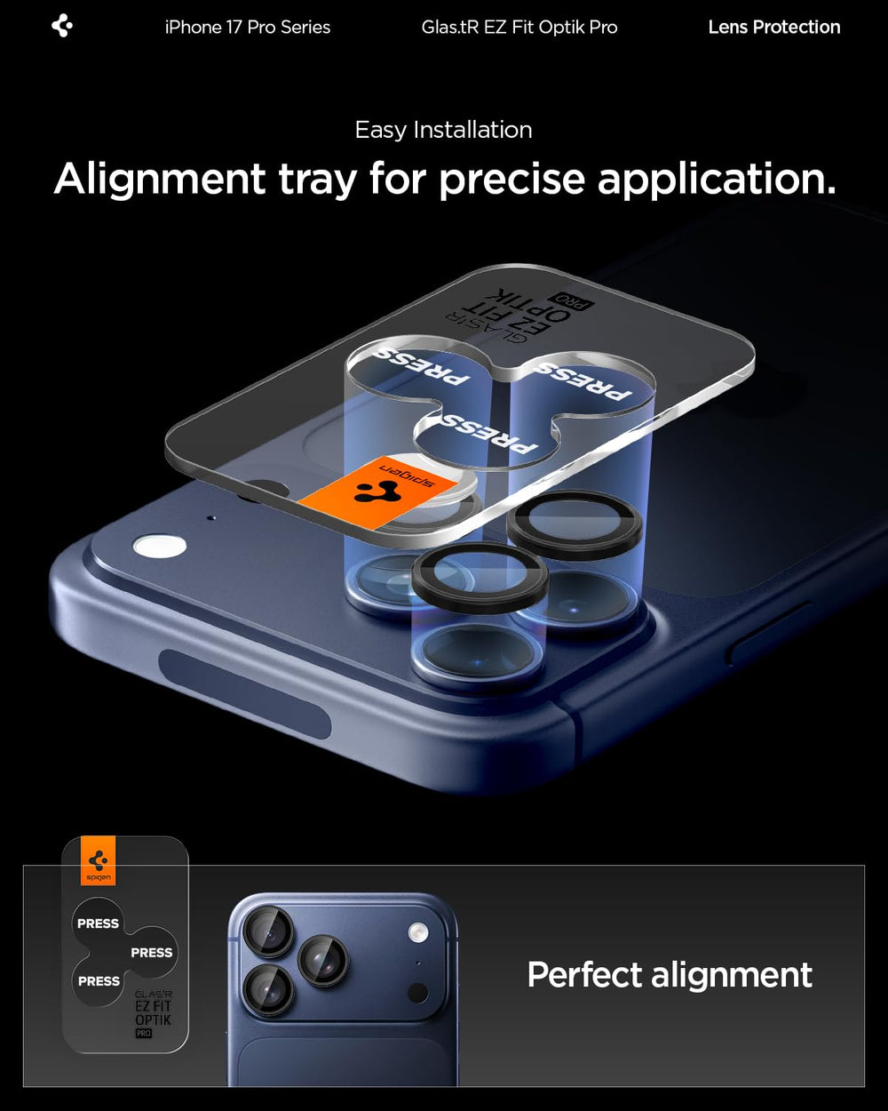 Spigen herramienta de extracción incluida para retirar anillos sin dañar el iPhone
