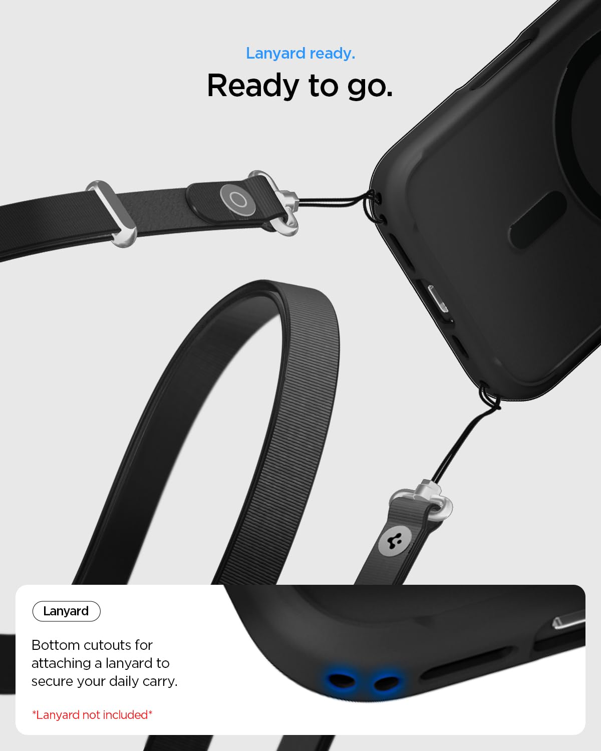 Spigen embalaje de producto listo para venta y presentación limpia