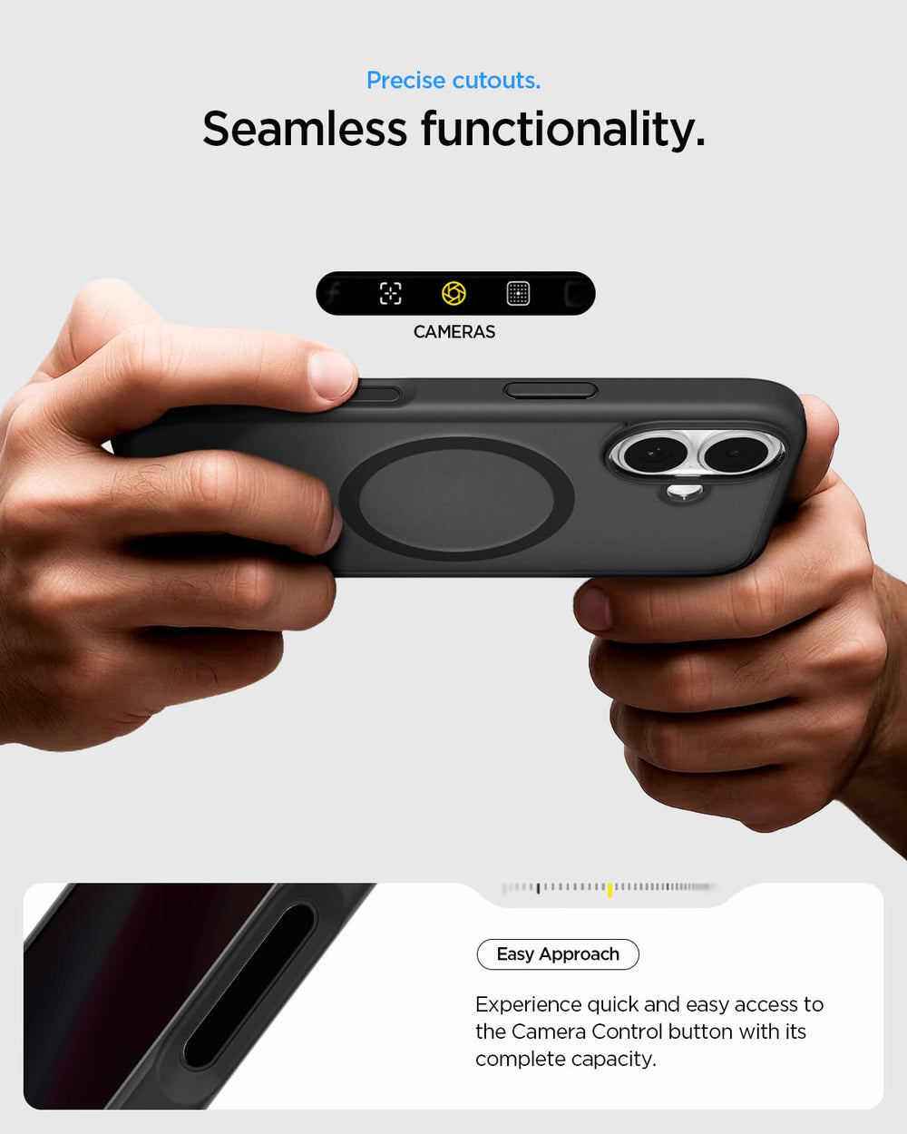 Spigen esquina con Air Cushion para absorción de impactos