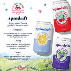 Spindrift primer plano de pulpa de fruta real destacando sabor auténtico