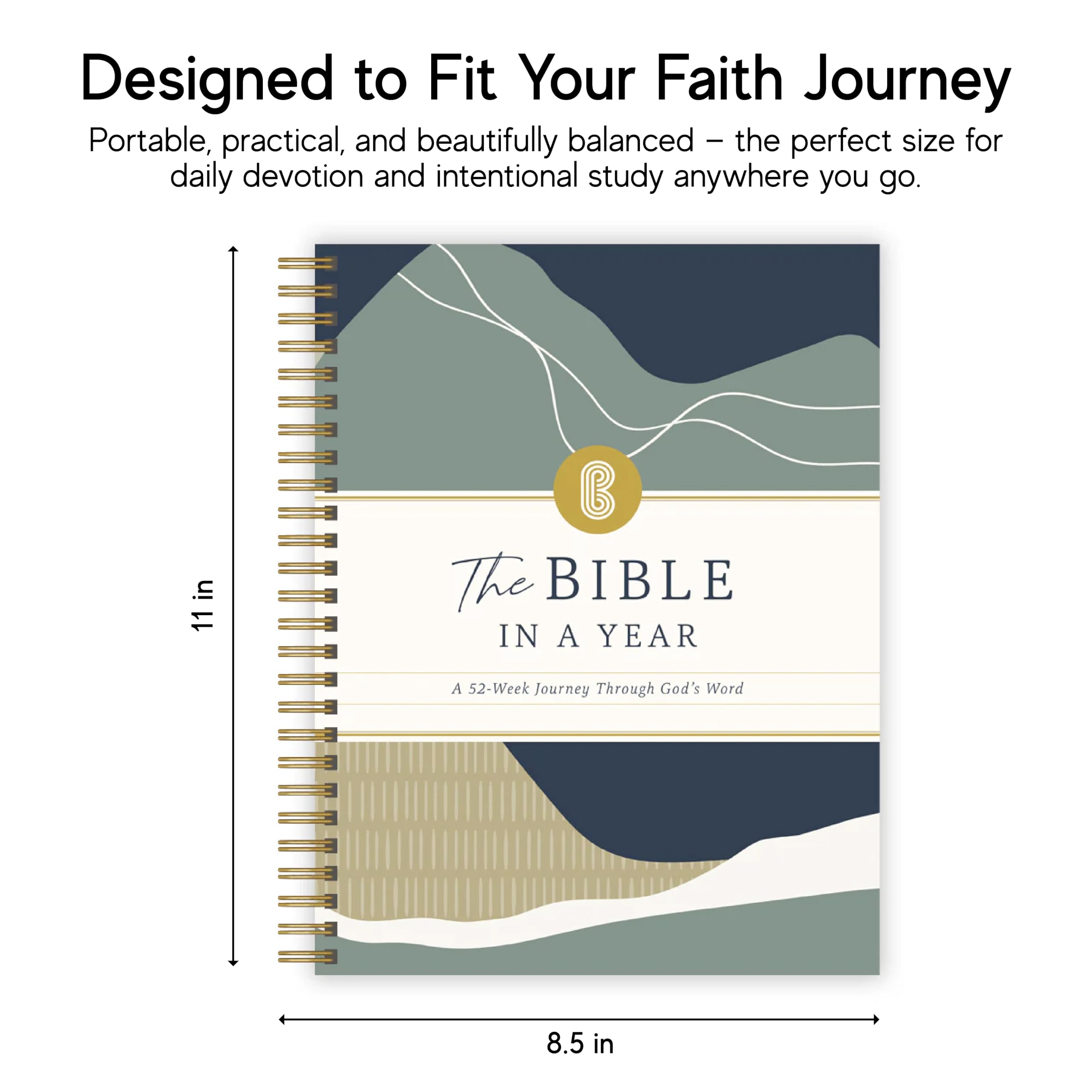 SPIRAL BIBLE envuelta como regalo significativa para creyentes