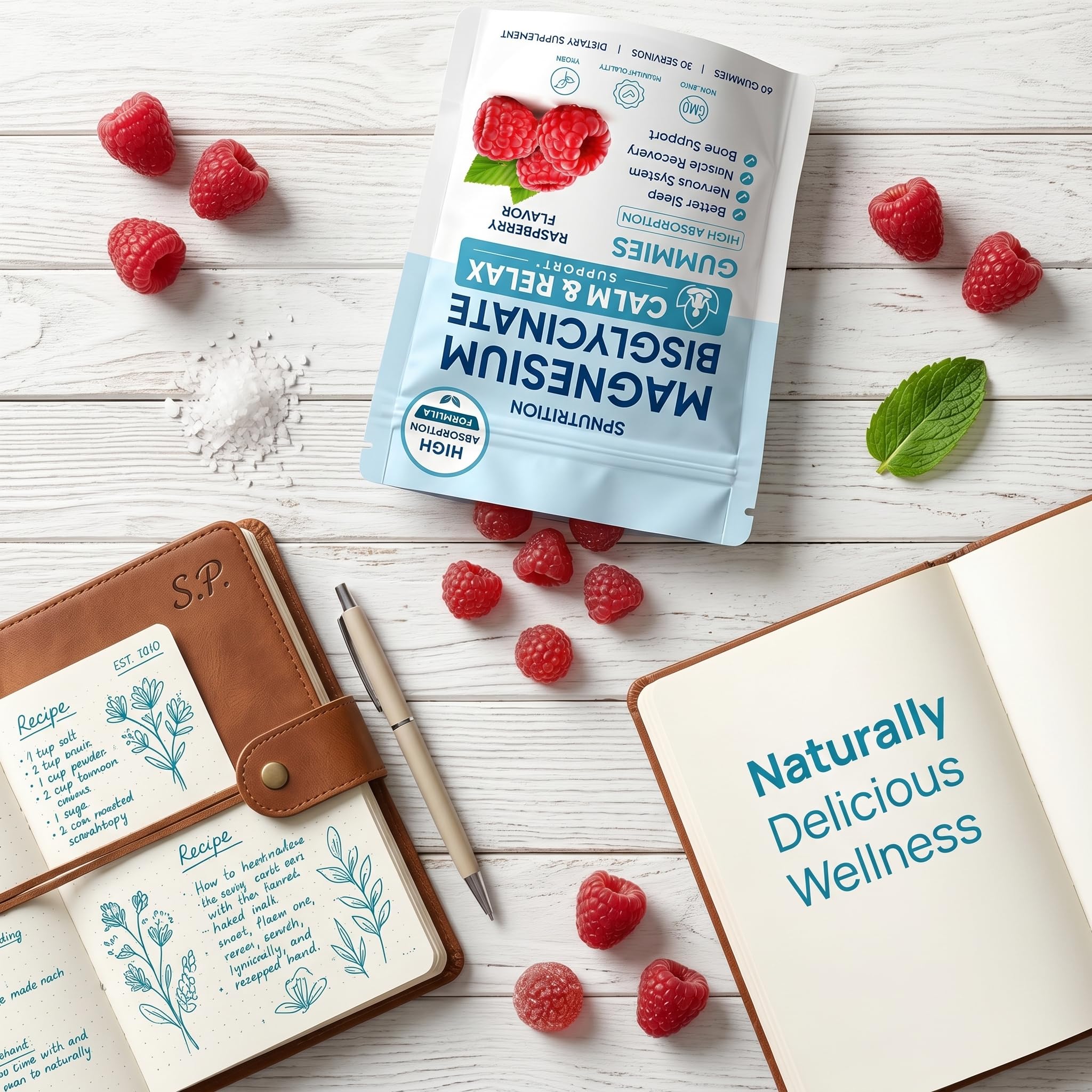 SPNUTRITION primer plano de textura de gominola que muestra aspecto masticable