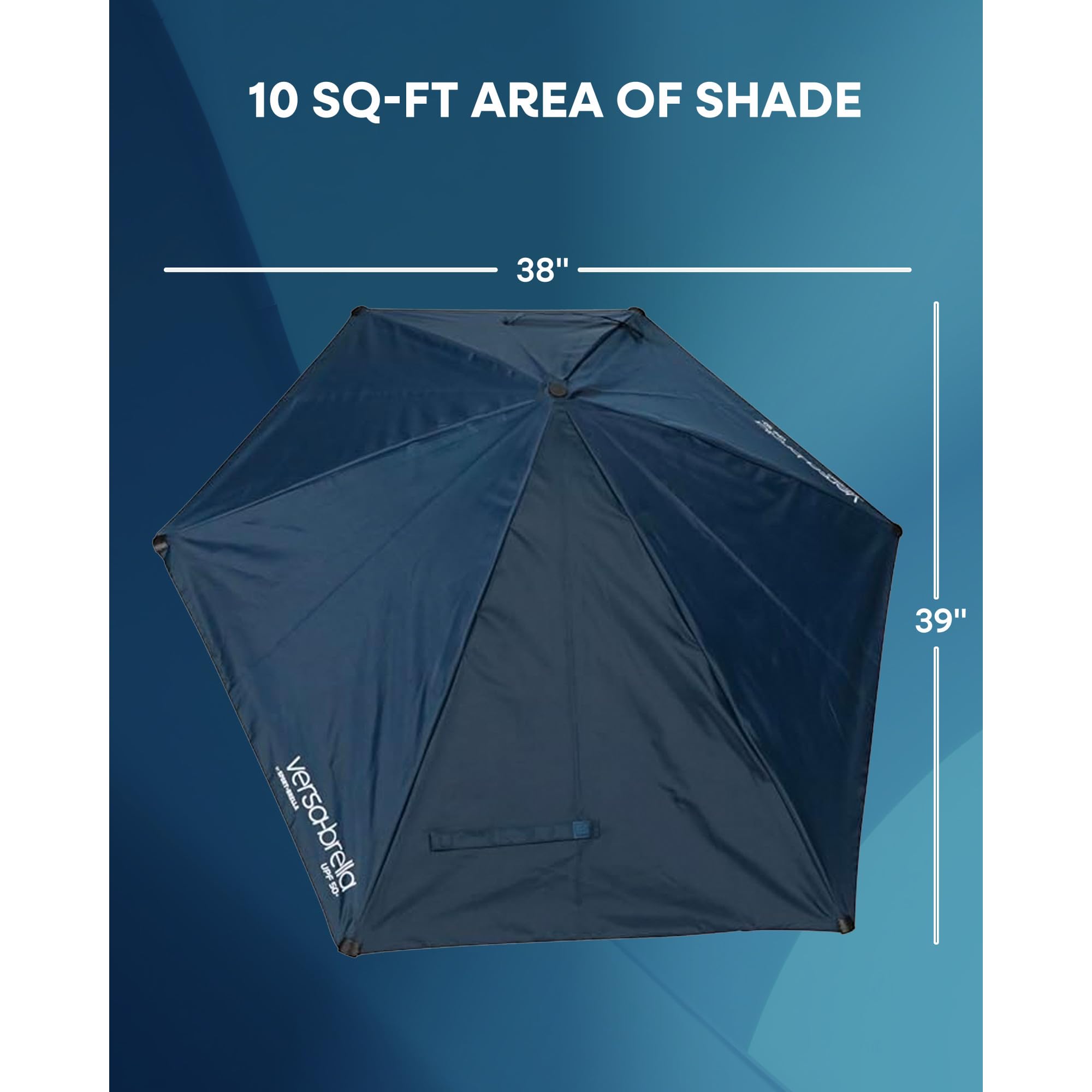 Sport-Brella abrazadera resistente sujeta a tubo, ofrece fijación segura