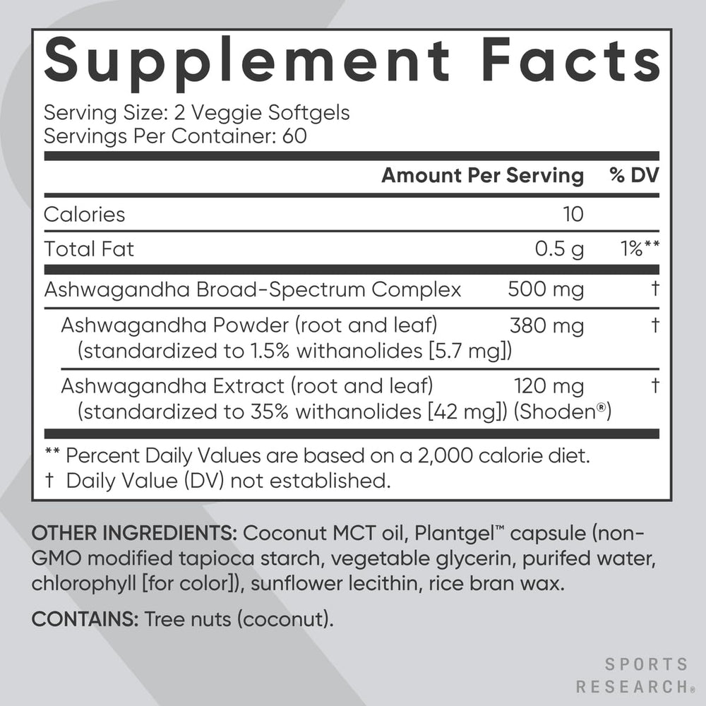 Sports Research detalle de cápsula Plantgel a base de tapioca, carragenina-free