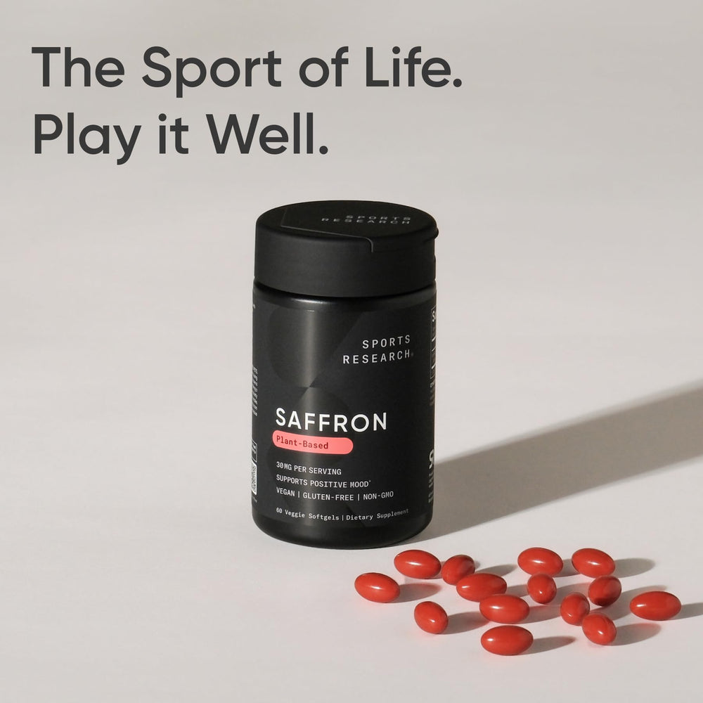 Sports Research etiqueta Affron origen España, trazabilidad y calidad