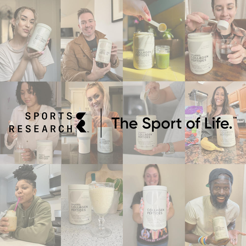 Sports Research etiqueta con certificaciones que inspira confianza en calidad