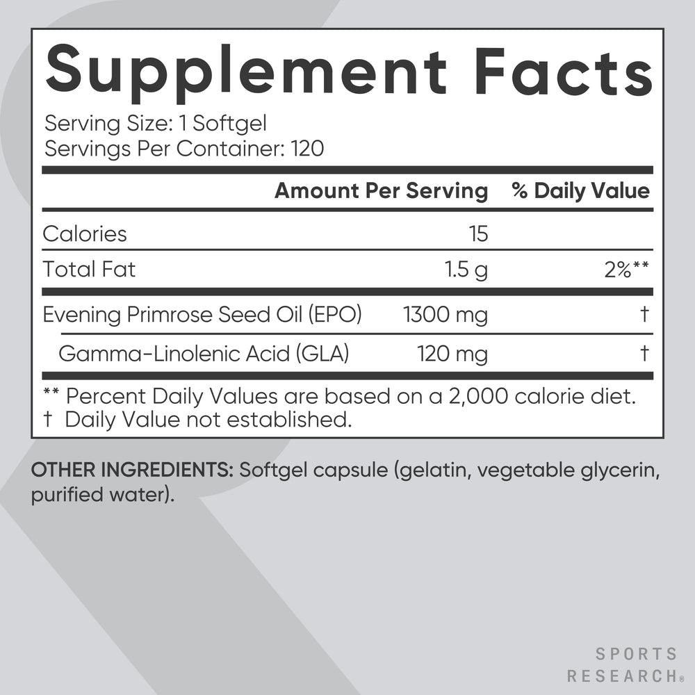 Sports Research product label closeup showing ingredients and potency