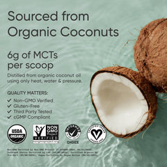 Sports Research open tub with scoop of powder, ready-to-use convenience