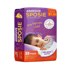 Select Kids Sposie paquete frontal mostrando 28 unidades y beneficios nocturnos