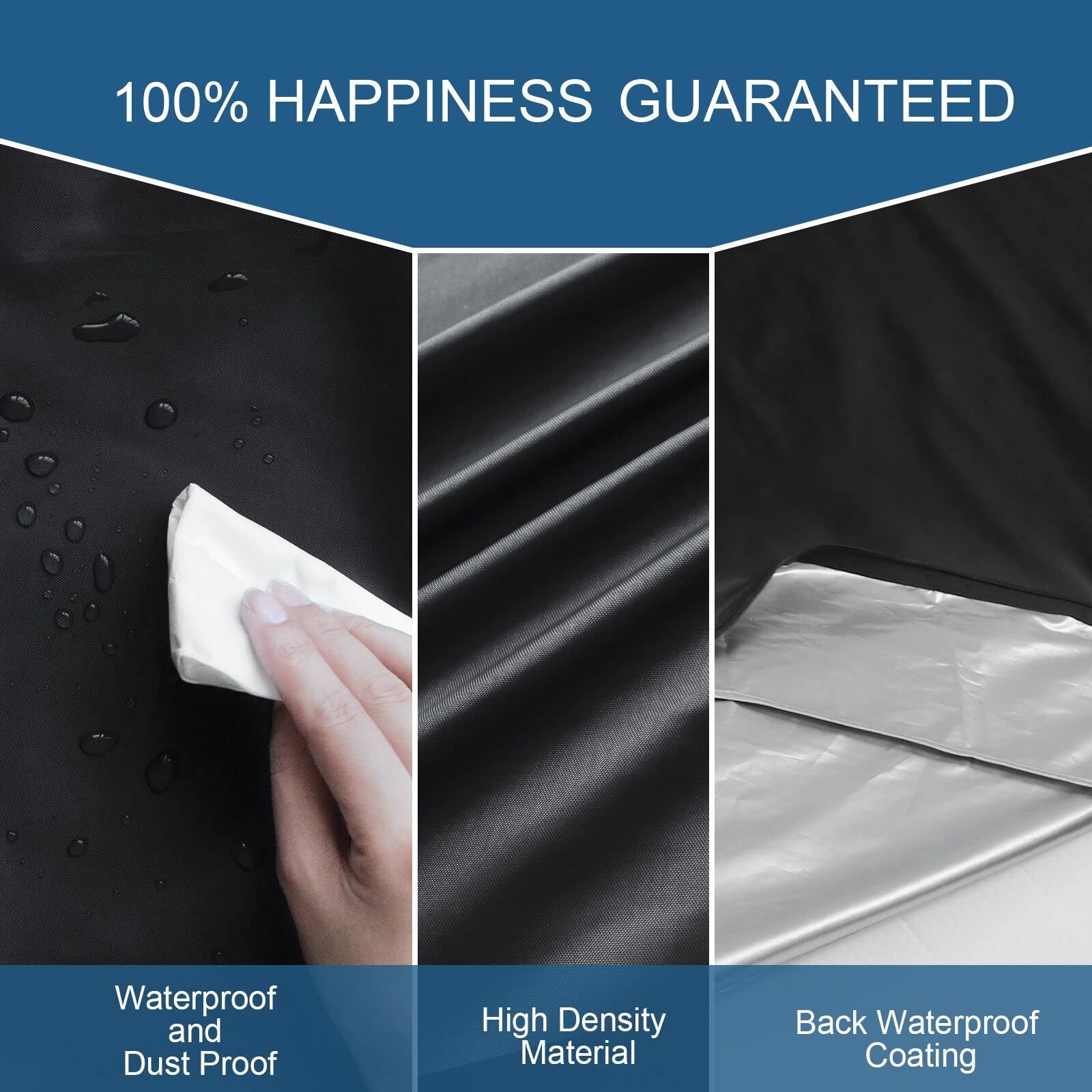 SPRINGSPIRIT textura de lona tipo tarp resistente al agua y desgarro