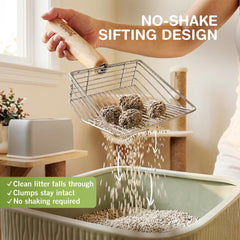Sprinkle & Sweep mango de madera ergonómico para agarre cómodo y seguro
