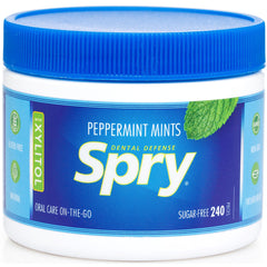 Spry primer plano de textura de pastilla mostrando brillo y pureza