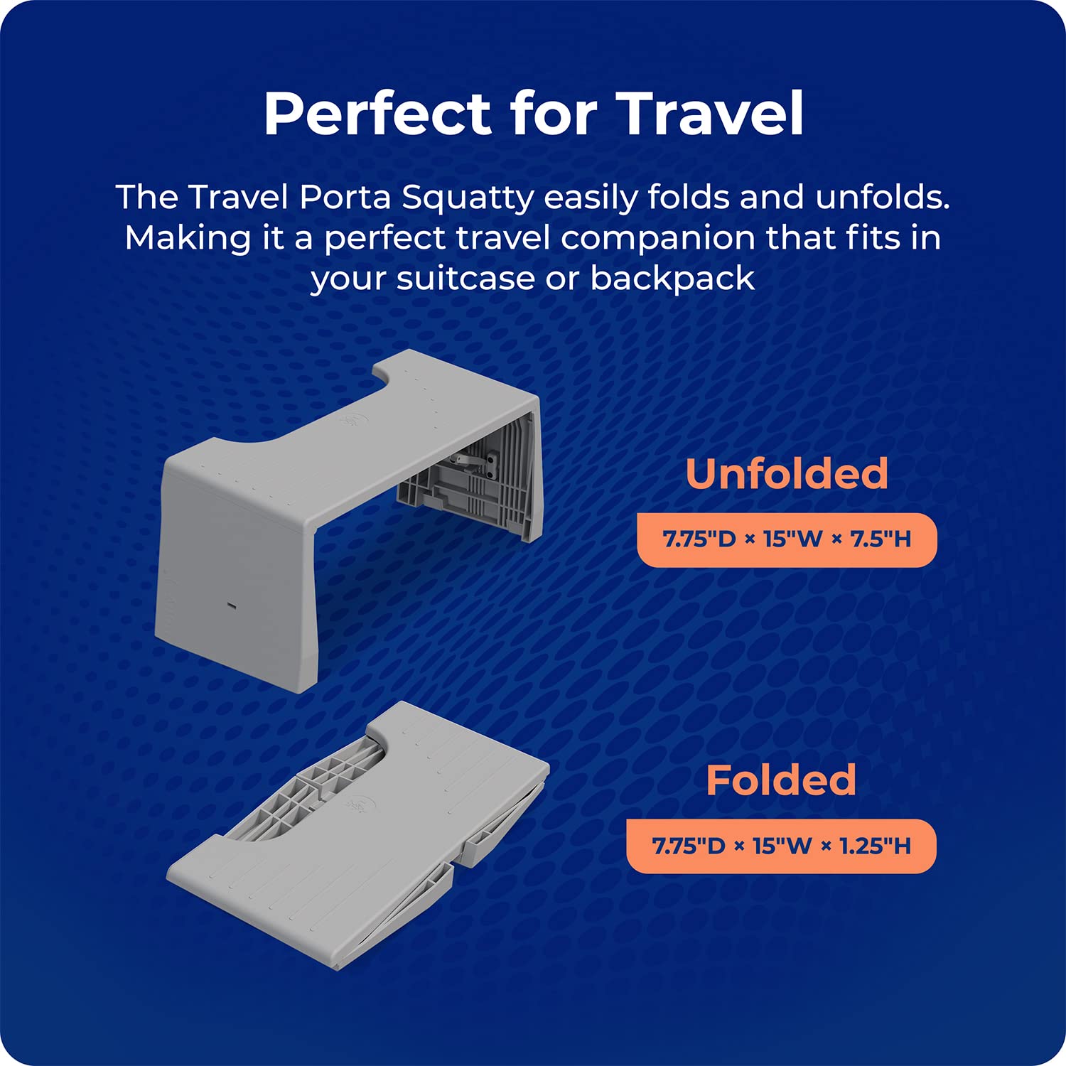Squatty Potty en uso en baño público mostrando confort y discreción