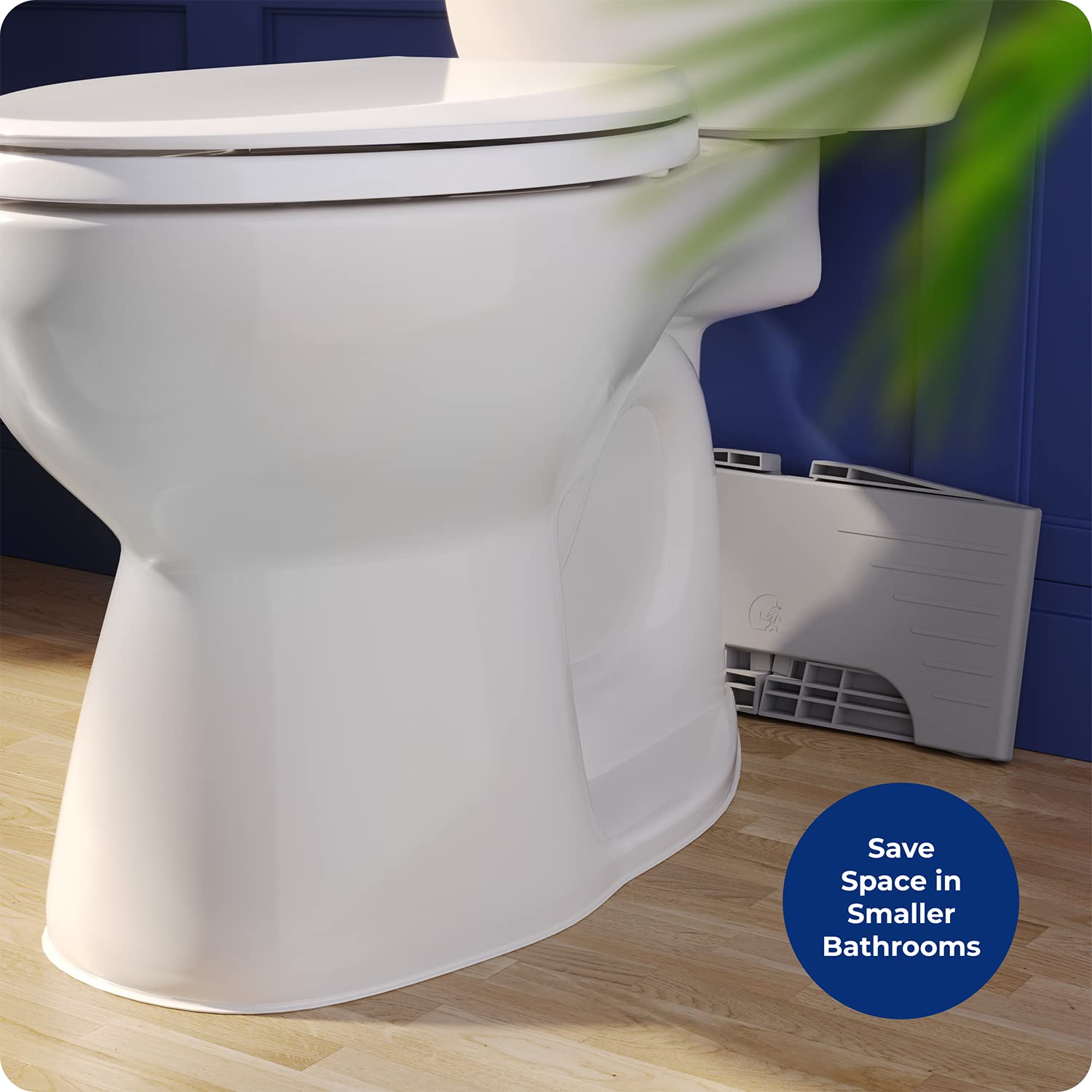 Squatty Potty material plástico resistente y fácil limpieza