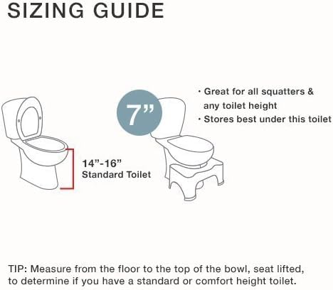 Superficie del Squatty Potty fácil de limpiar y desinfectar
