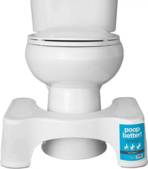 Detalle de textura del Squatty Potty mostrando material resistente