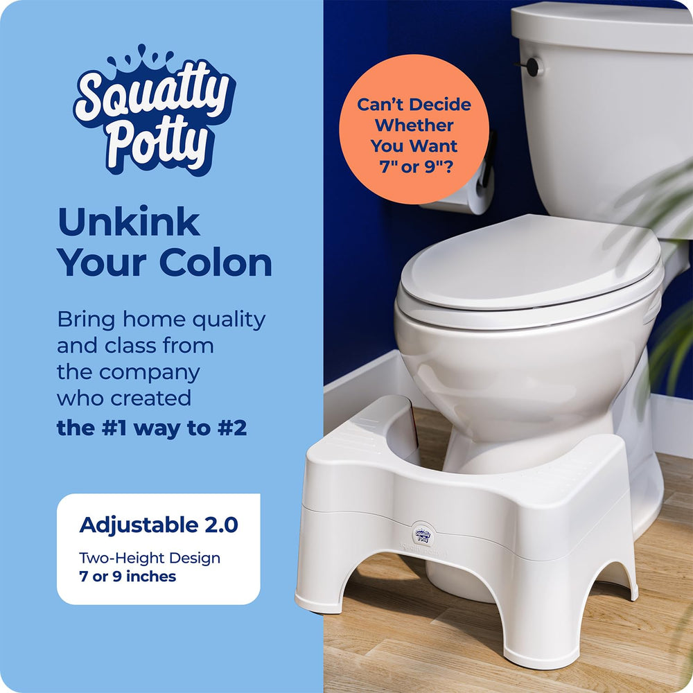 Squatty Potty detalle del topper desmontable y ajuste sencillo