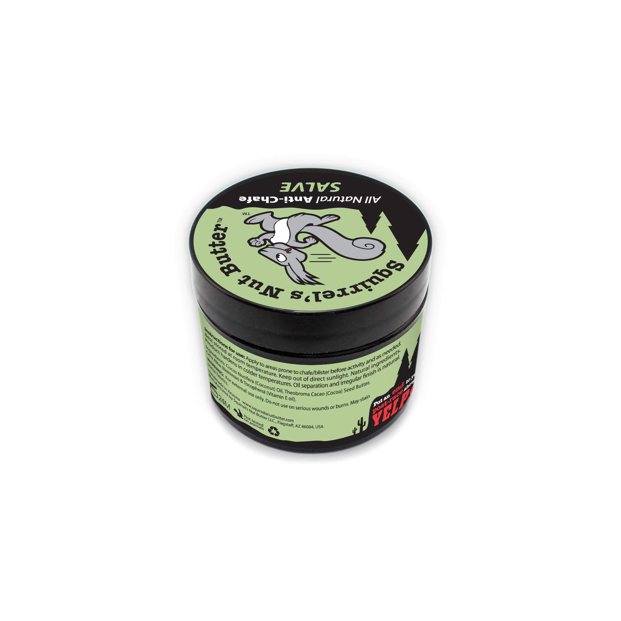 Squirrel's Nut Butter en bolsa de corredor listo para una carrera