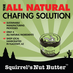Squirrel's Nut Butter textura cremosa cercana que facilita deslizamiento