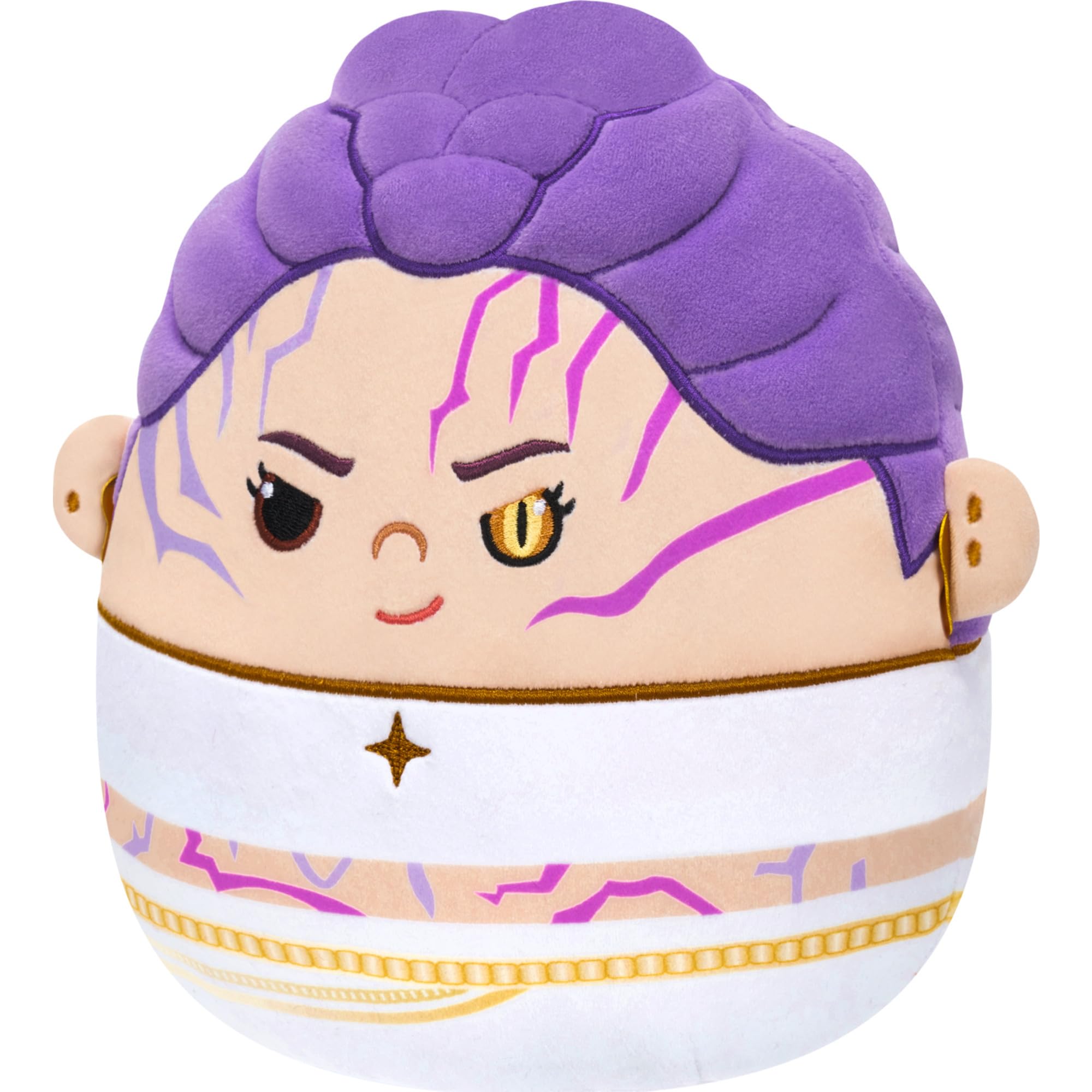 Detalle de la textura ultrasuave de Squishmallows Rumi para abrazos confortables