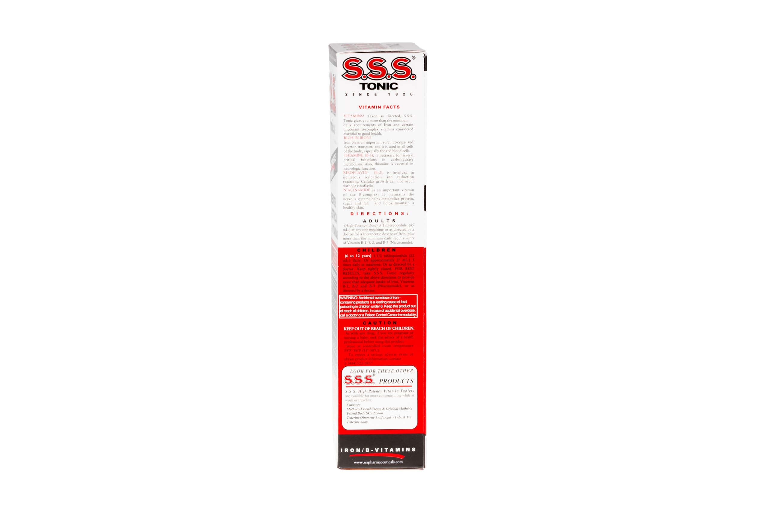 S.S.S. Tonic textura líquida en primer plano indicando absorción y mezcla homogénea