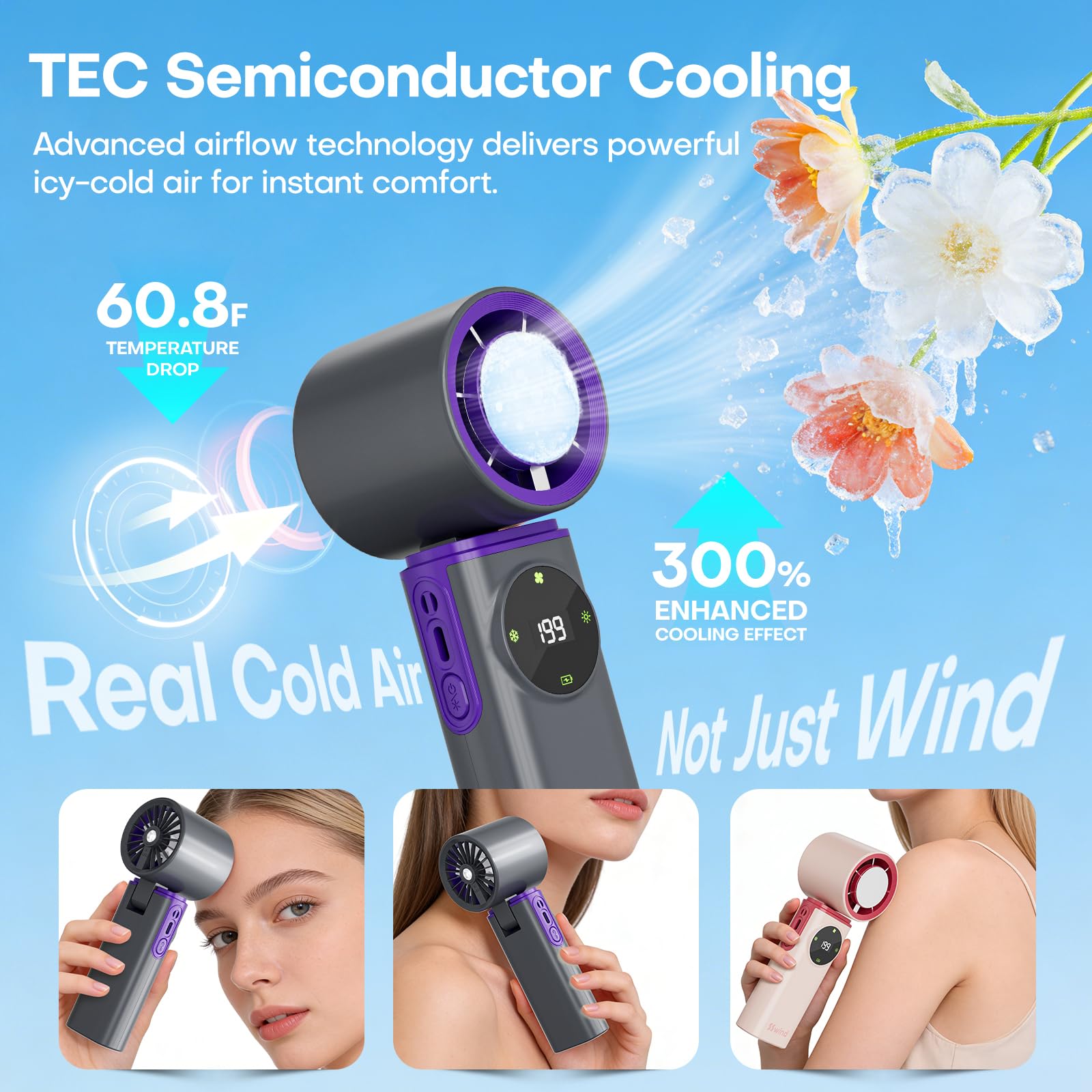 SSWind close-up de la placa TEC mostrando enfriamiento eficiente