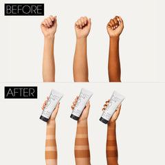 St.Tropez textura de loción ligera extendida que destaca absorción rápida y suavidad