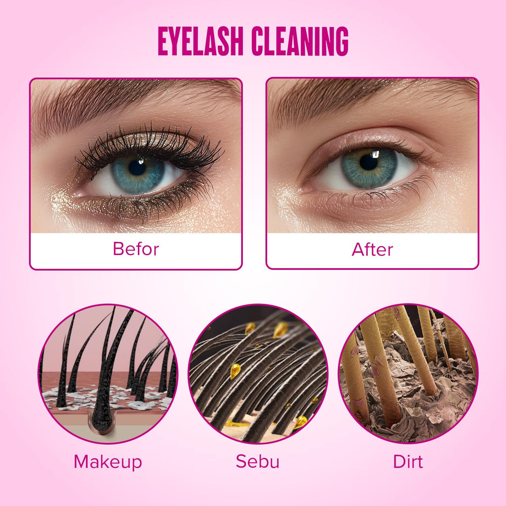 STACY LASH almohadilla reutilizable doblada, alternativa ecológica para desmaquillar