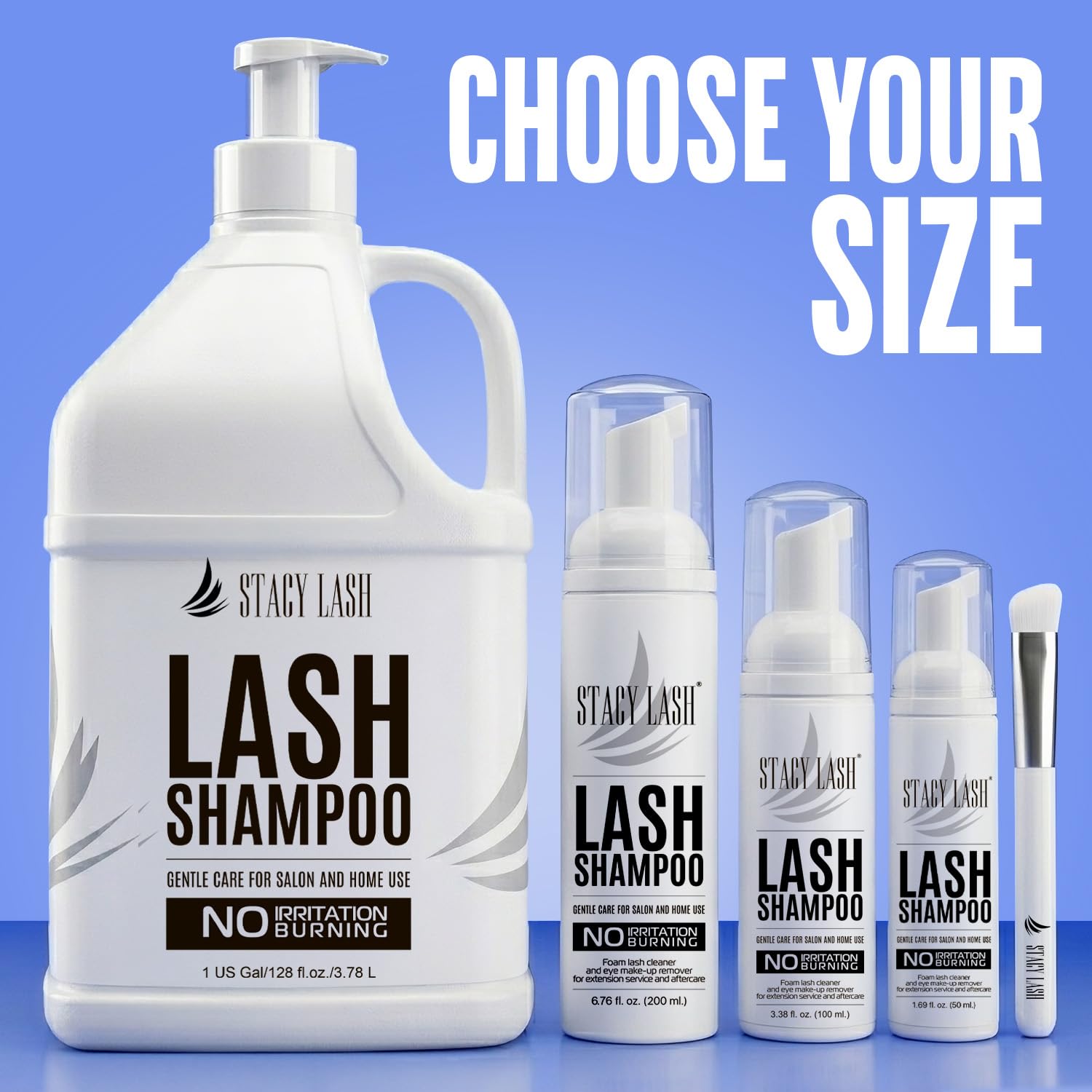 STACY LASH kit profesional con champú y herramientas de salón