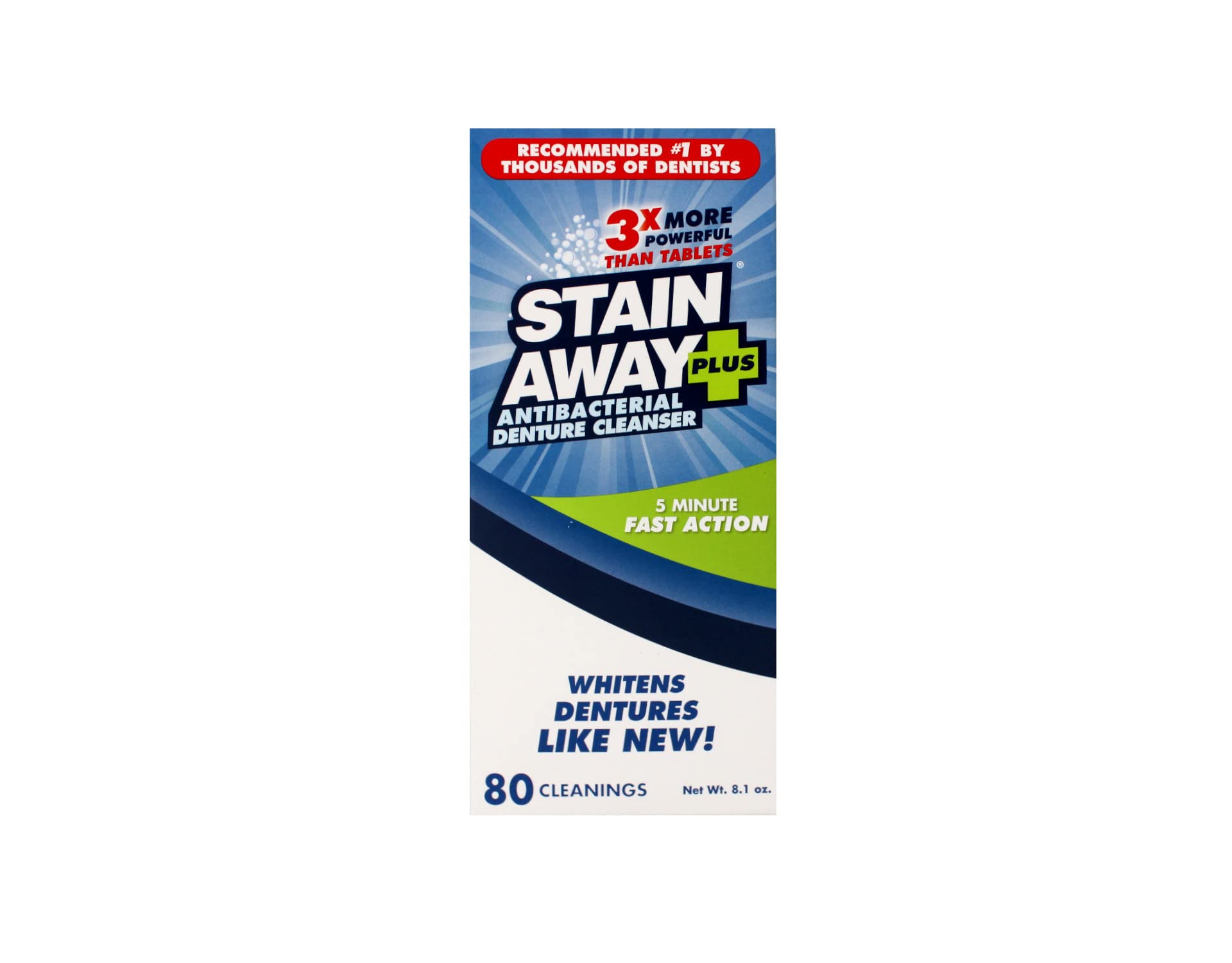 Stain-Away polvo detalle de textura que evidencia potencia y disolución rápida