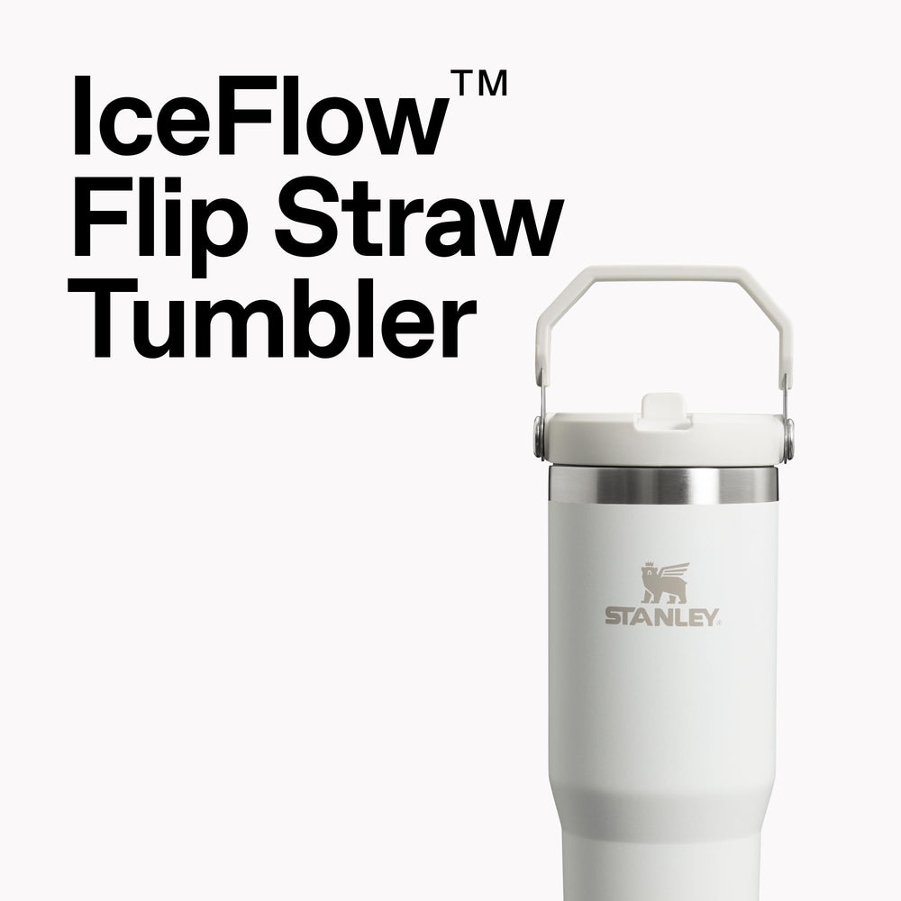 STANLEY IceFlow 2.0 detalle de la tapa Flip Straw fácil y hermética