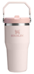STANLEY vaso IceFlow 2.0 frente en Rose Quartz, diseño portátil y elegante