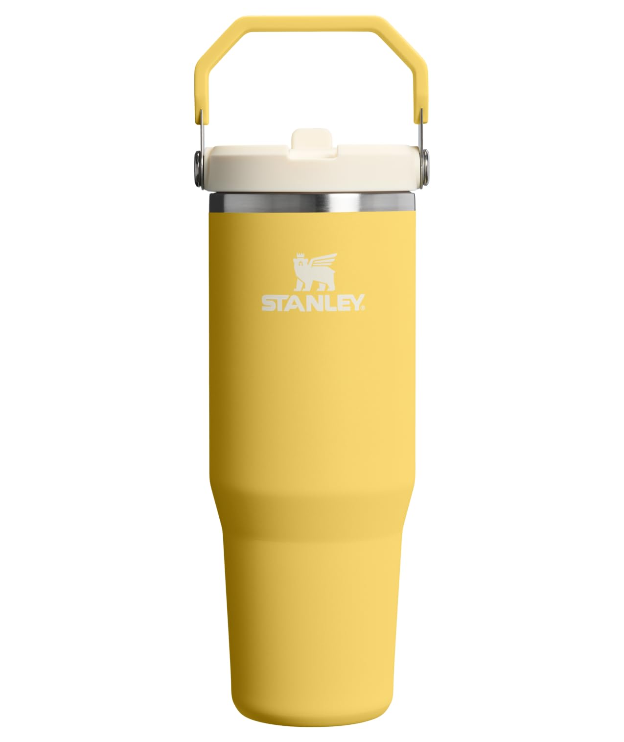 STANLEY frontal del vaso IceFlow 2.0 en color Daffodil con apariencia duradera