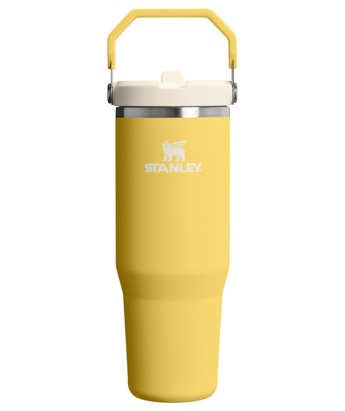STANLEY frontal del vaso IceFlow 2.0 en color Daffodil con apariencia duradera