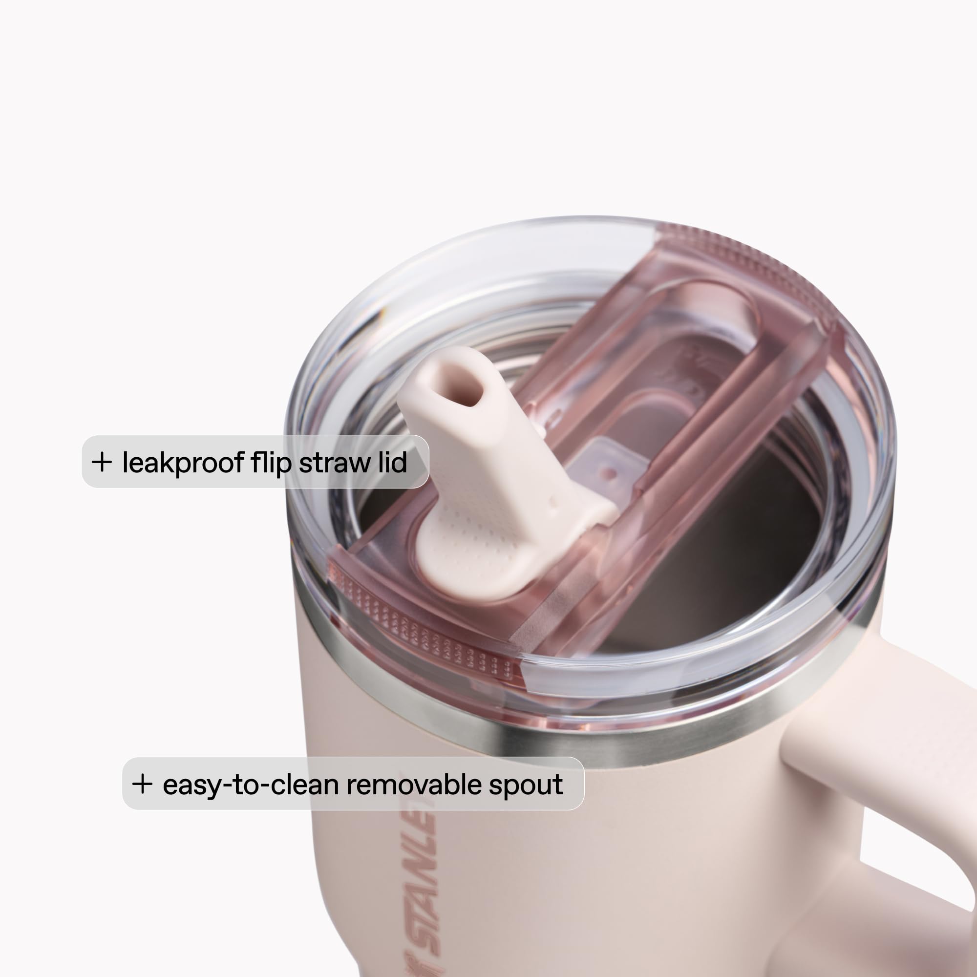 STANLEY Quencher textura del cuerpo antideslizante y duradera