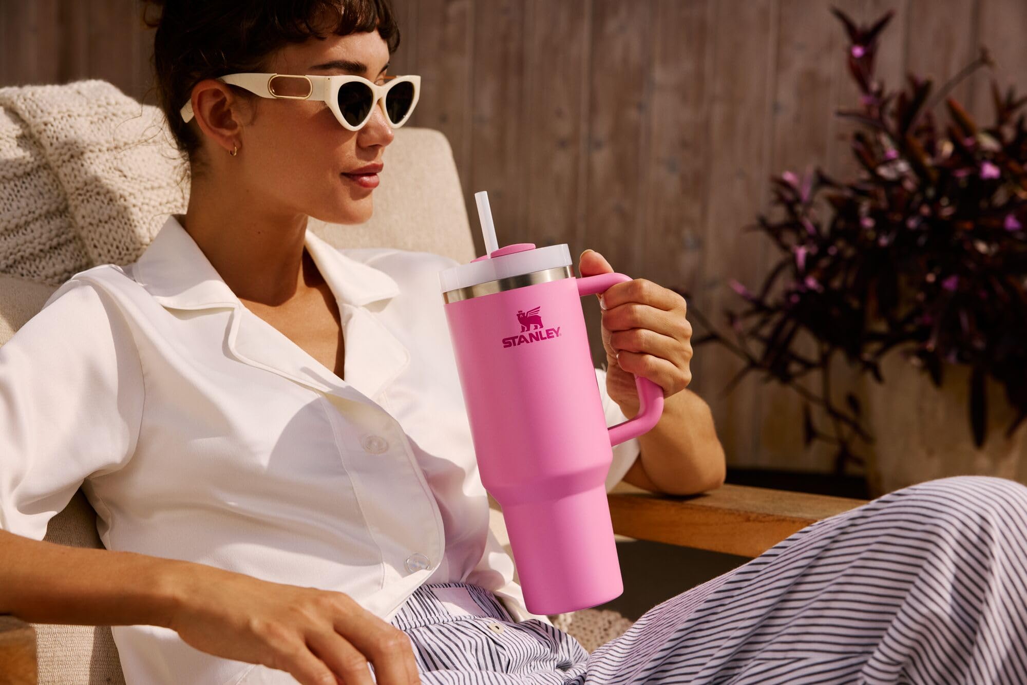 STANLEY Quencher H2.0 comparación de tamaño para visualizar su capacidad