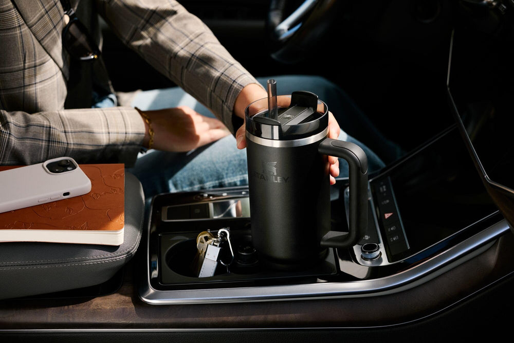STANLEY Quencher H2.0 empaque y etiqueta con información y garantía