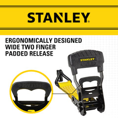 STANLEY detalle del mango acolchado que mejora el agarre y reduce fatiga