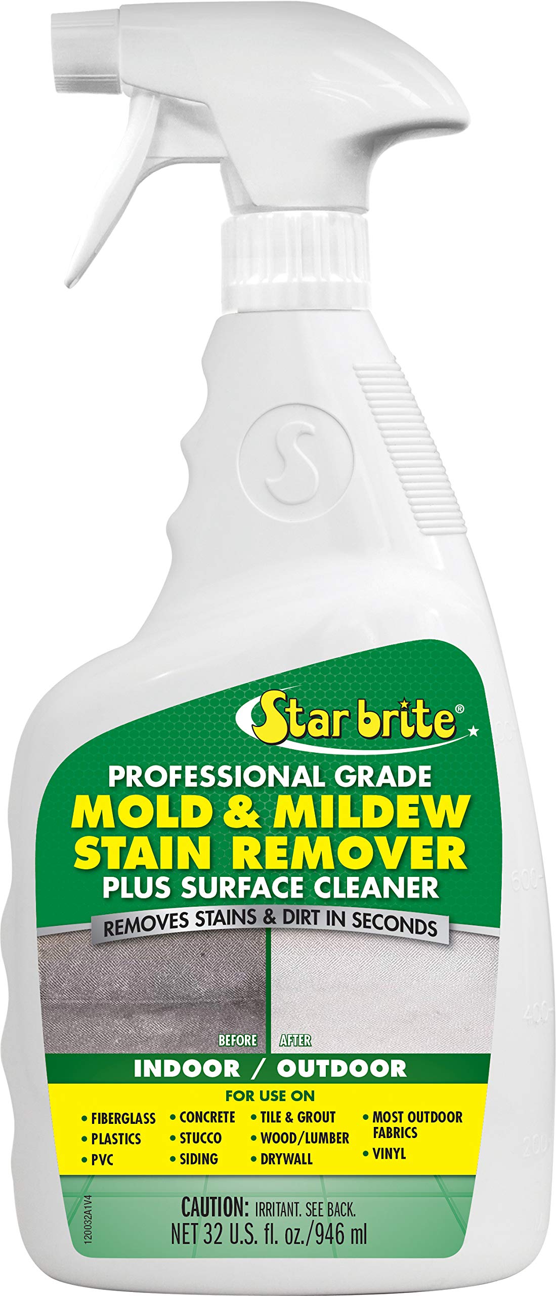 STAR BRITE envase frontal mostrando etiqueta y uso profesional