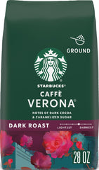 Starbucks bolsa frontal Caffè Verona mostrando diseño y frescura