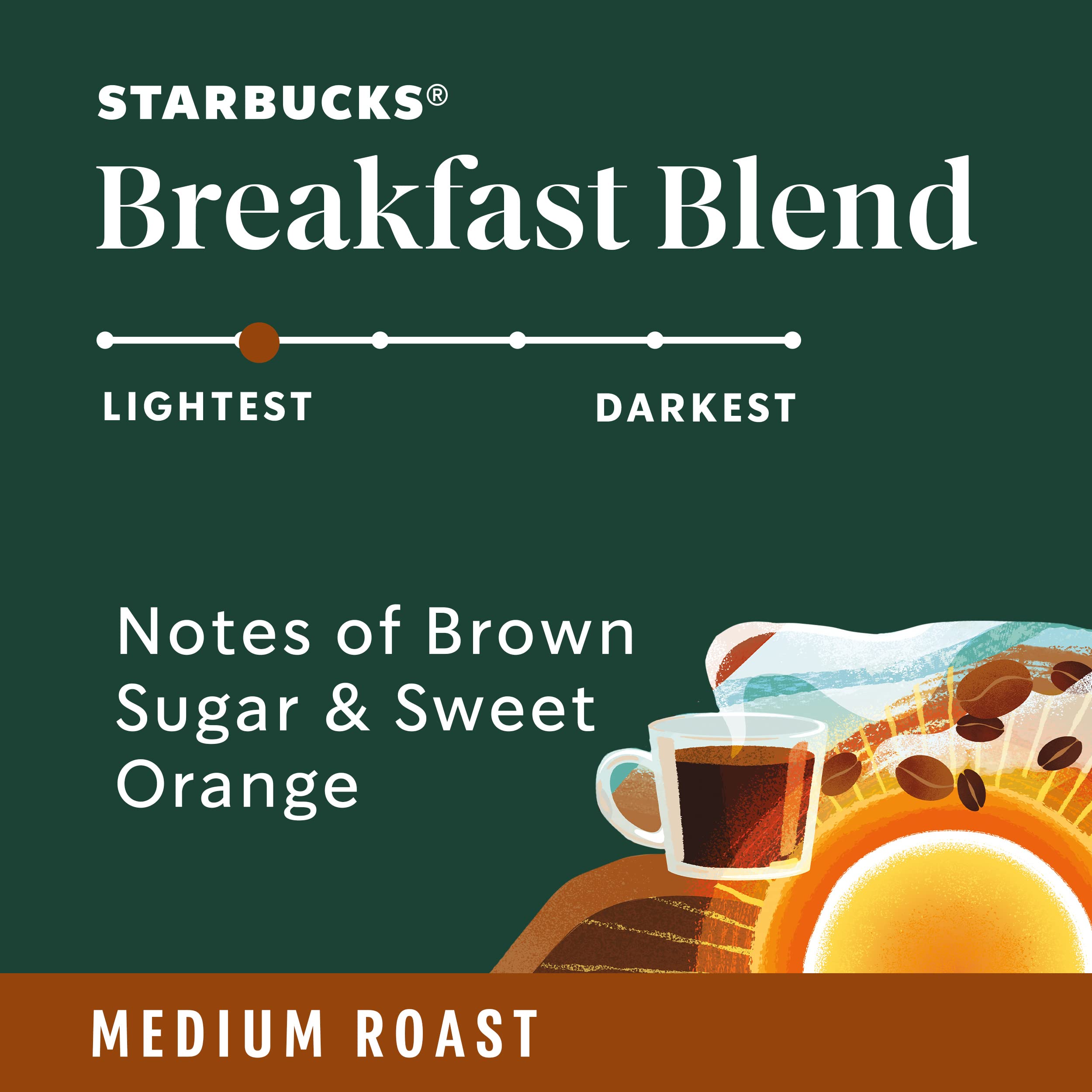 Starbucks polvo de café en primer plano, textura que garantiza aroma