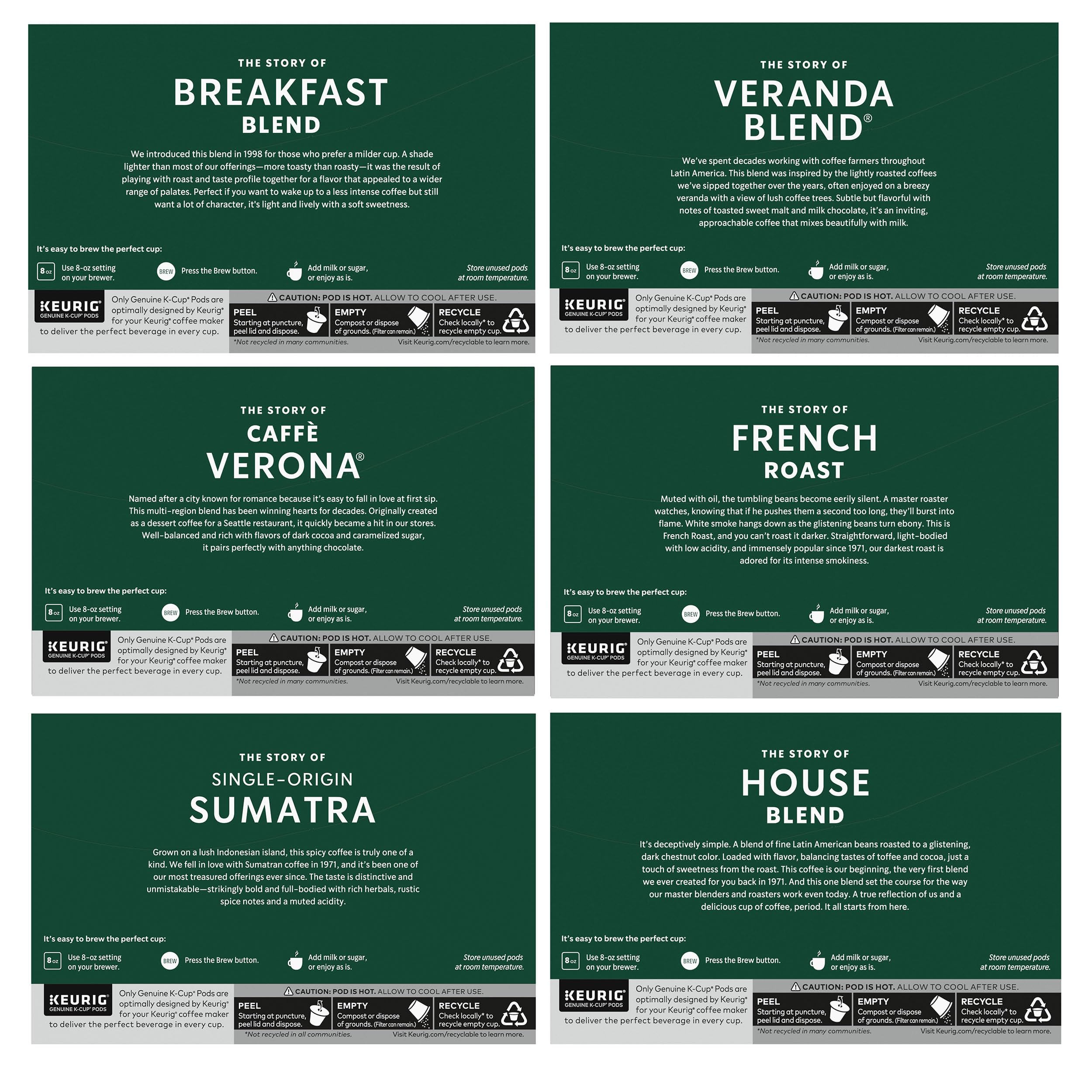 Starbucks caja abierta revelando las 60 cápsulas listas para usar