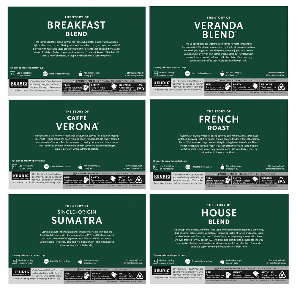 Starbucks caja abierta revelando las 60 cápsulas listas para usar