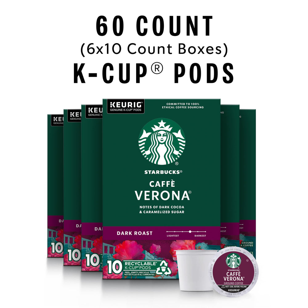Starbucks detalle de cápsula K-Cup listo para Keurig con rendimiento consistente