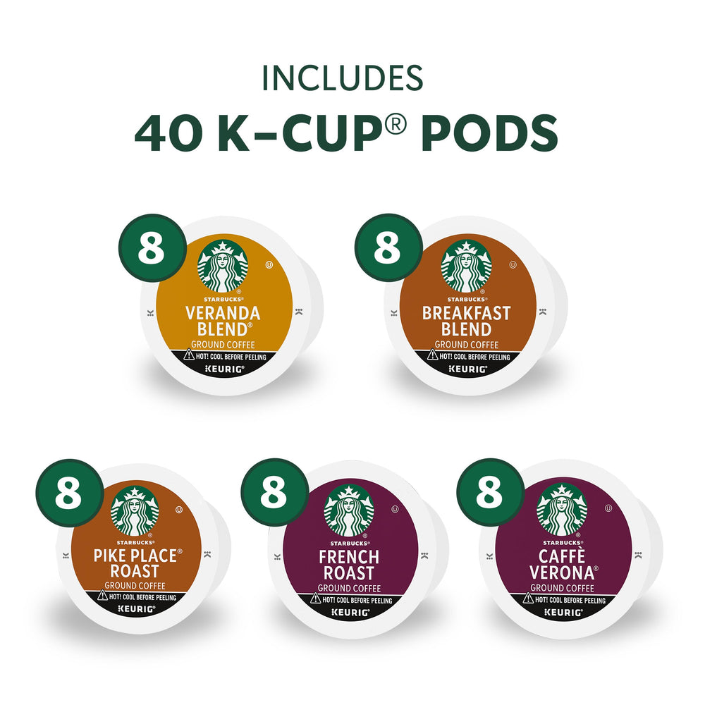 Starbucks cápsula K-Cup en primer plano que ilustra sellado fresco
