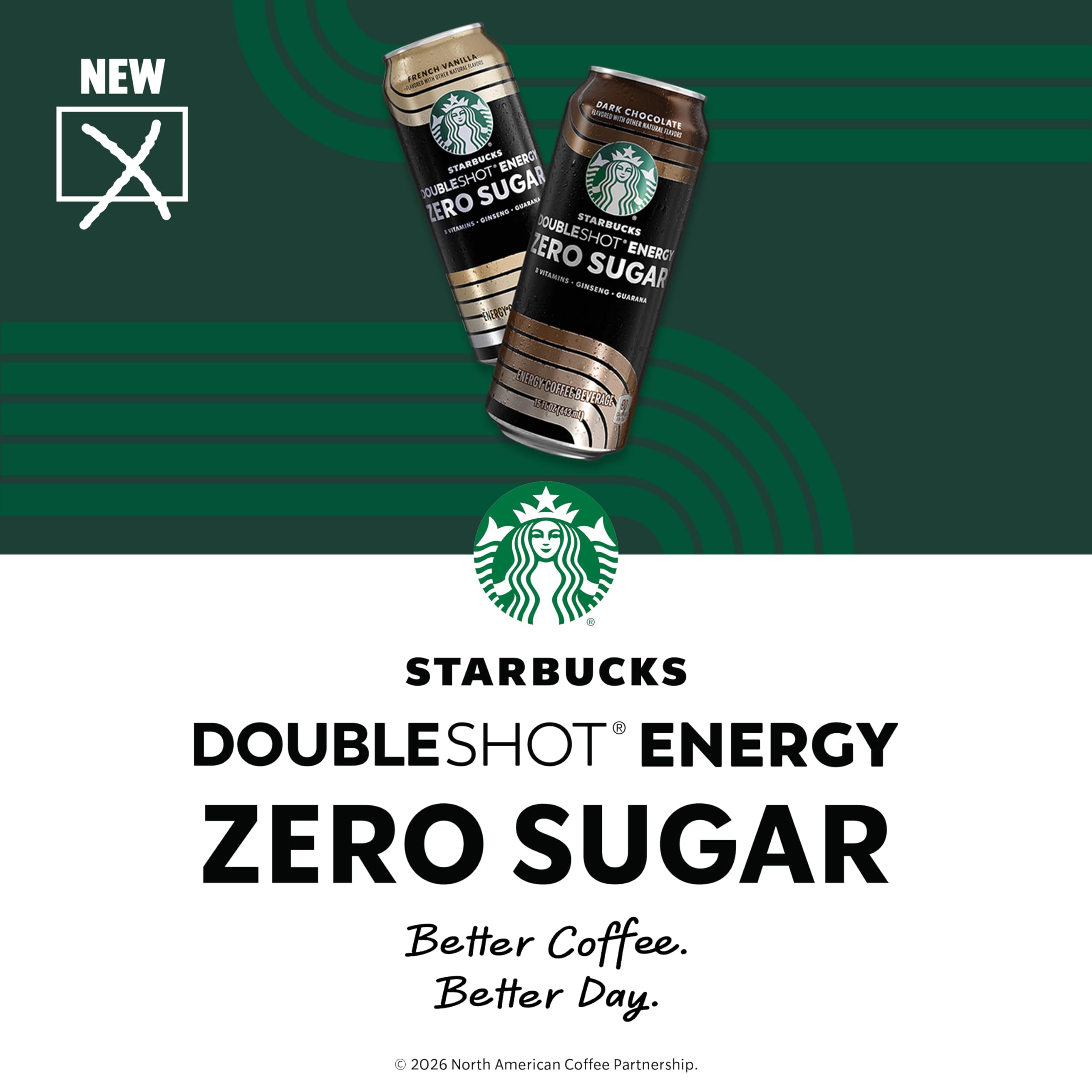 Starbucks Doubleshot lata en mano para comparar tamaño, formato portátil